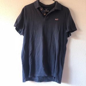 Dark Blue Hollister Polo